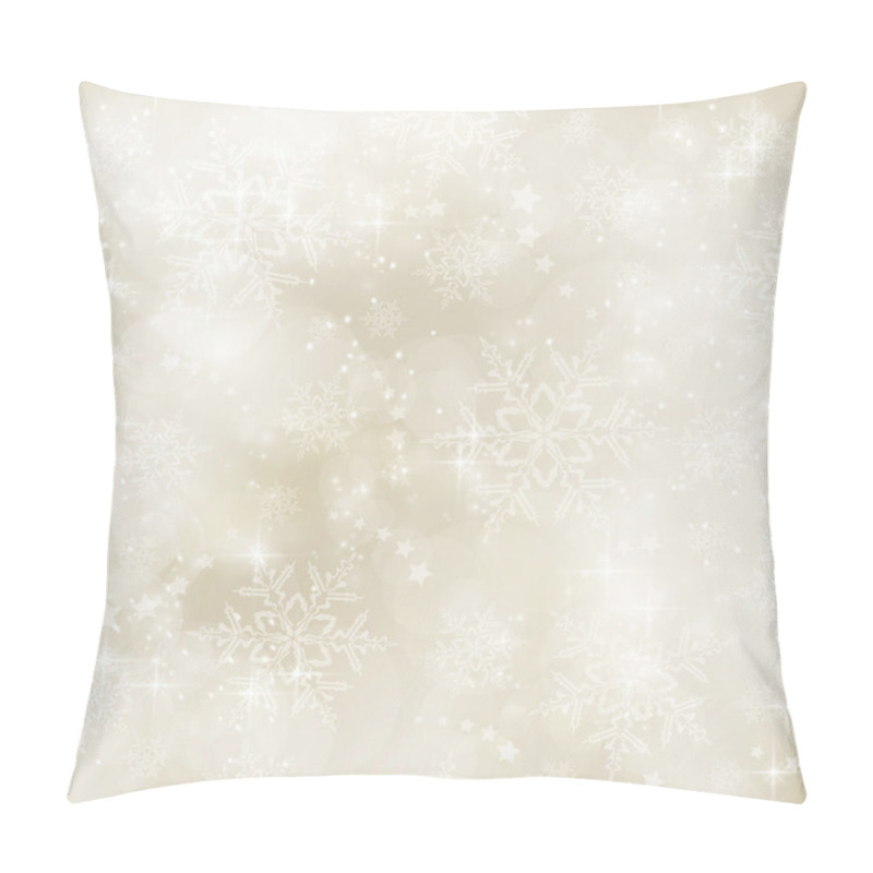 Personality  Soft And Blurry Sepia Tone Winter, Christmas Pattern Pillow Covers