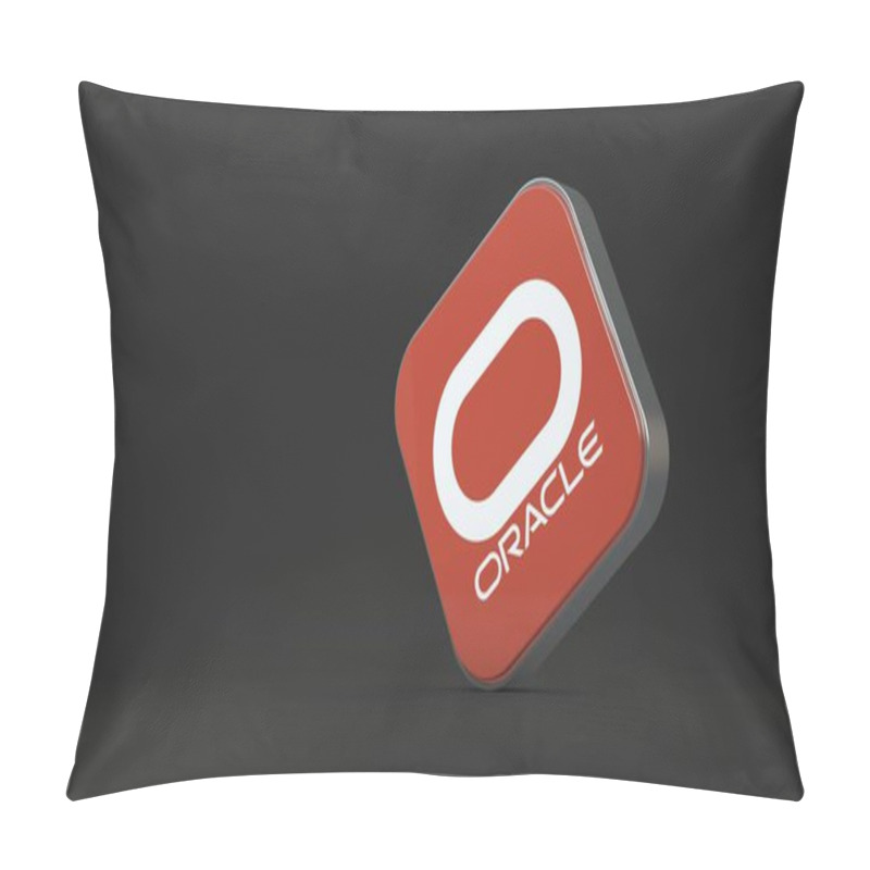 Personality  Oracle, Cloud Application Software And Cloud Platform 3D Render Pillow Covers