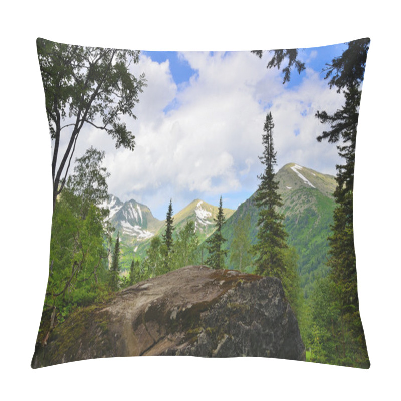 Personality  Snowy Mountain Peaks Pillow Covers