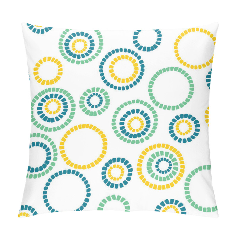 Personality  Simple Circle Texture. Abstract Seamless Pattern. Pillow Covers