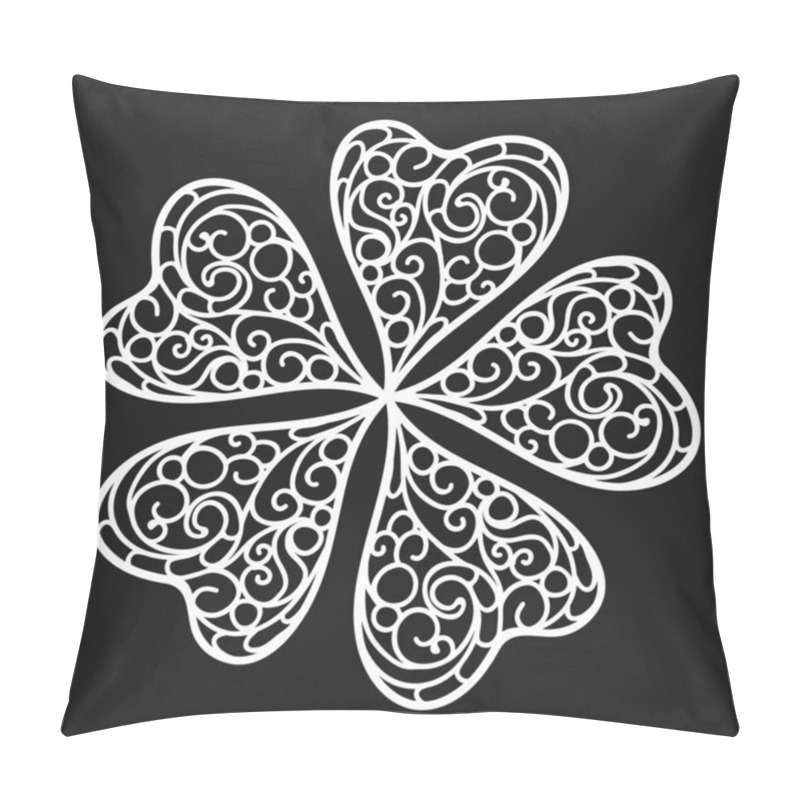 Personality  Vector Flourish Background Pillow Covers