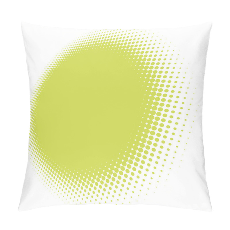 Personality  Colorful Halftone Vector Pattern, Texture In 3d Perspective. Circles, Dots, Screentone Illustration. Freckle, Stipple-stippling, Speckles Illustration. Pointillist Vector Art Pillow Covers