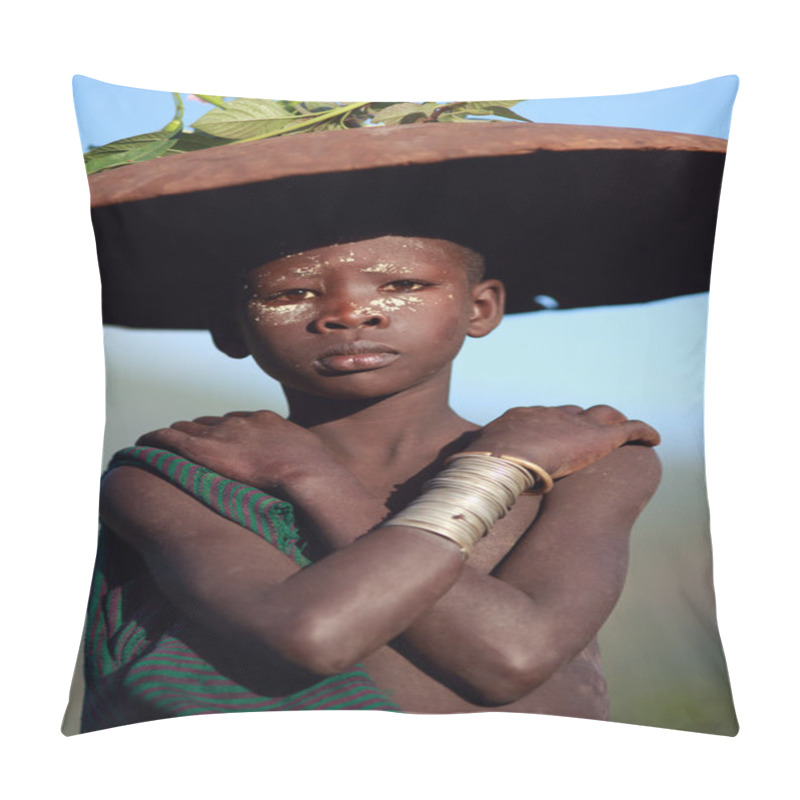 Personality  Unidentified Young Suri Woman At A Ceremony Pillow Covers