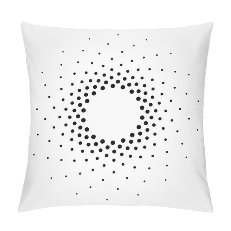 Personality  Halftone Vector Illustration Pillow Covers