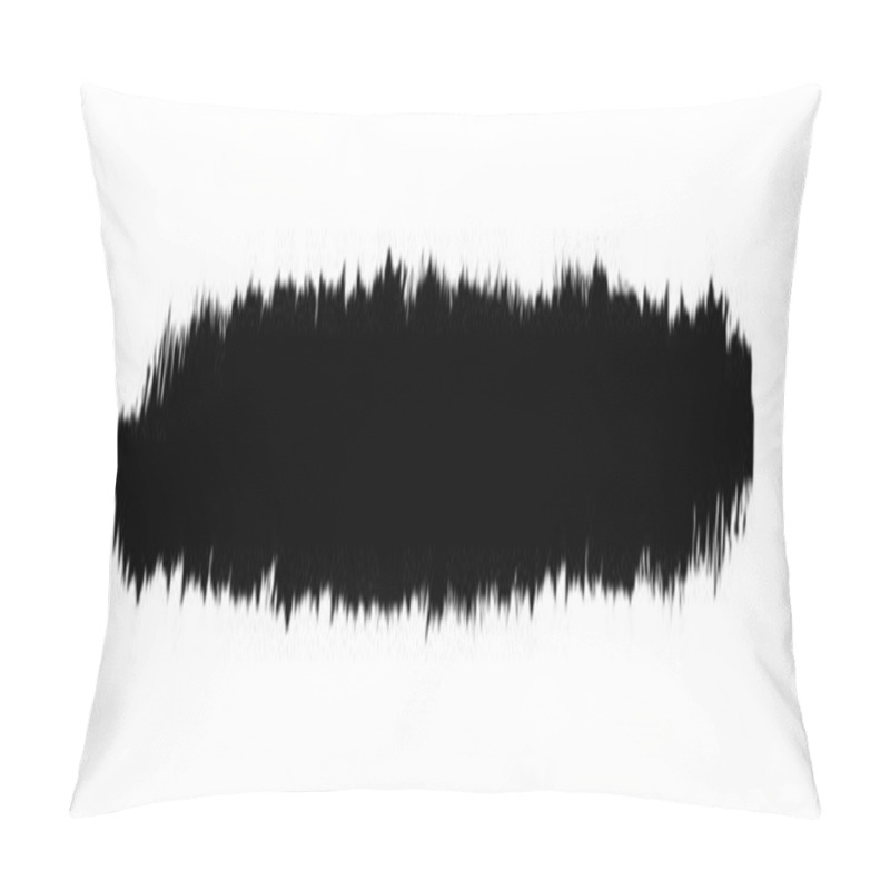 Personality  Stripe Line Brush Marks, Stain Ink, Hand Drawn Paint, Artistic Brush Pillow Covers