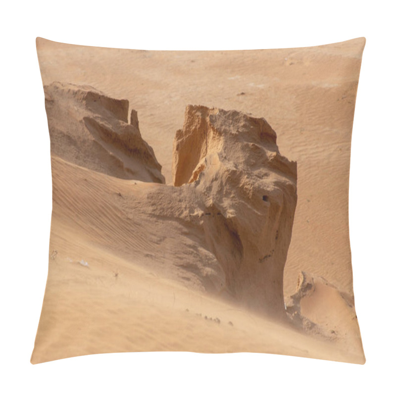 Personality  Desert Storm Blowing Sand Across The Ground. Pillow Covers