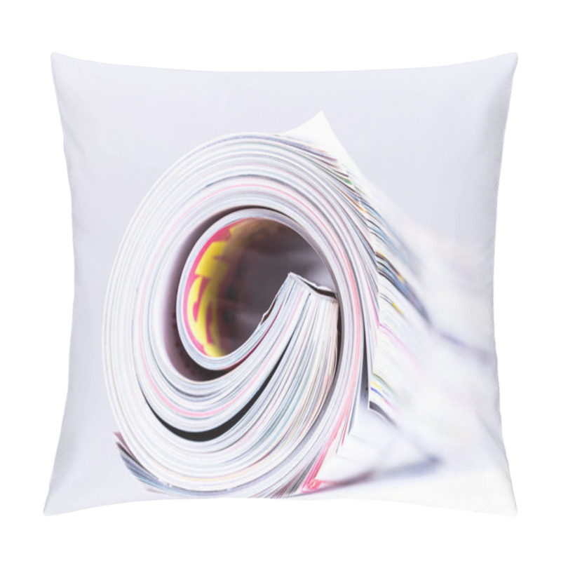 Personality  Stack Of Magazines Pillow Covers