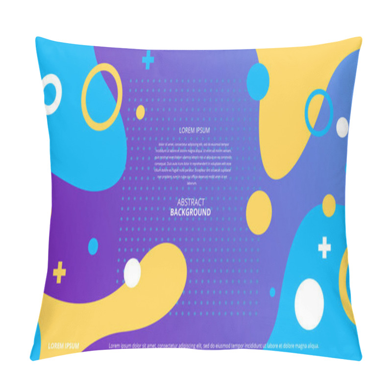 Personality  Abstract Shapes Background For Various Design Purposes Pillow Covers