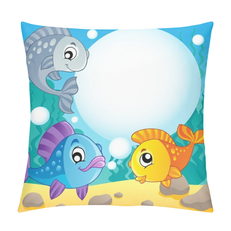 Personality  Fish Theme Image 2 Pillow Covers