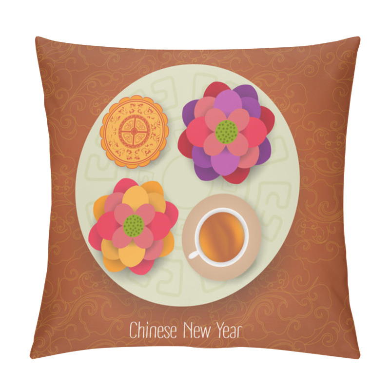 Personality  Chinese New Year Card Pillow Covers