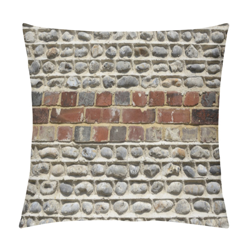 Personality  Brick And Flintstone Wall Pillow Covers