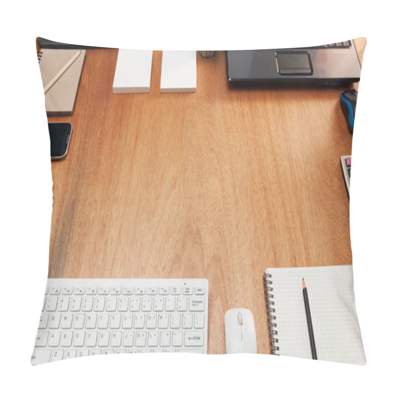 Personality  Business Office Table With Computer Objects For Business  Pillow Covers