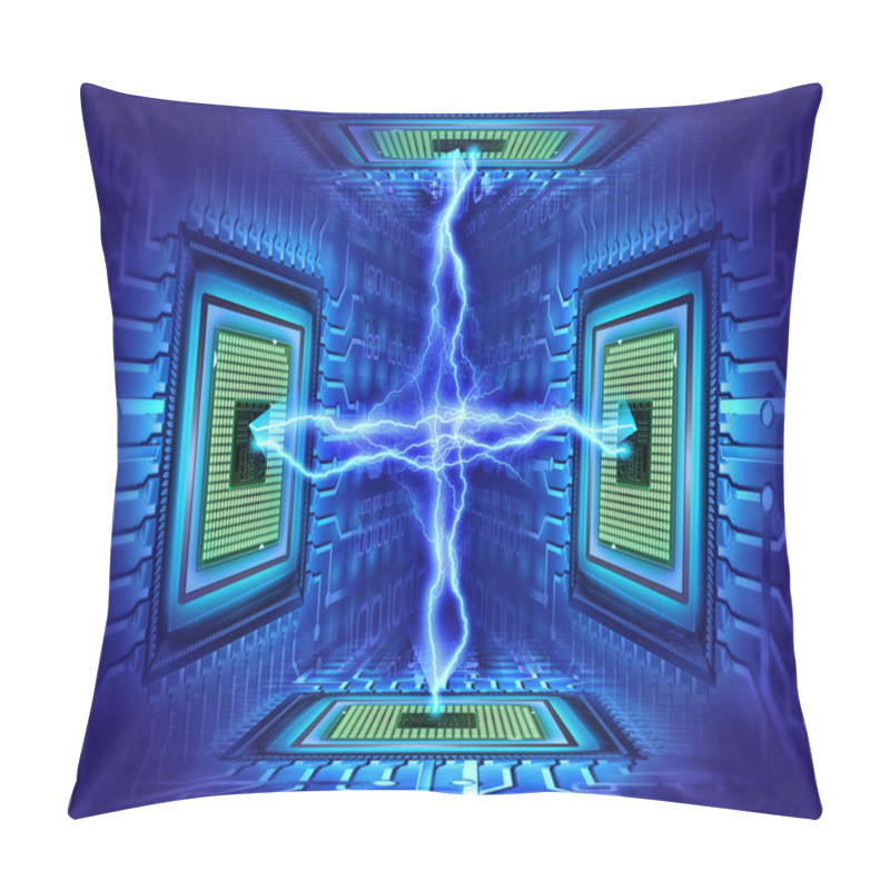 Personality  Cpu Electricity Pillow Covers