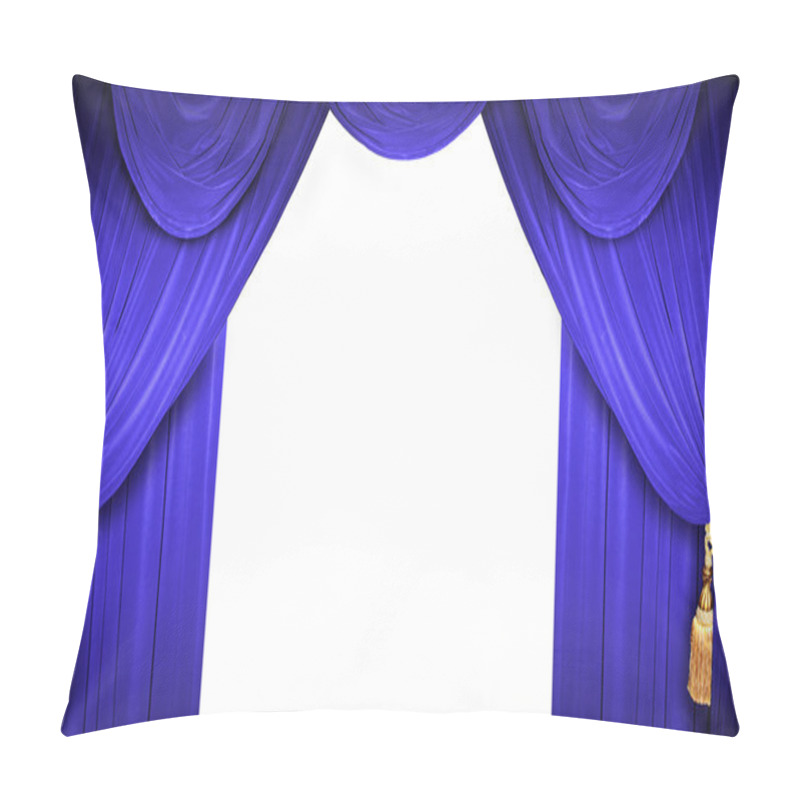 Personality  Open Curtains Of A Theater Pillow Covers