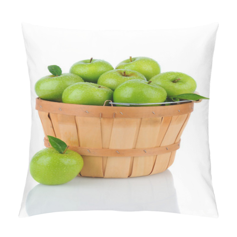 Personality  Granny Smith Apples In A Basket Pillow Covers