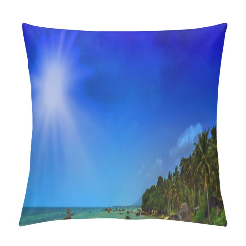 Personality  Rocks Sun Paradise Pillow Covers