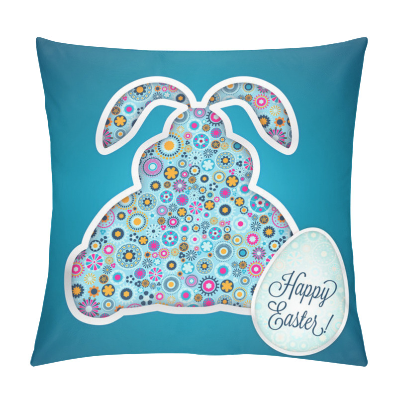 Personality  Happy Easter Card Pillow Covers