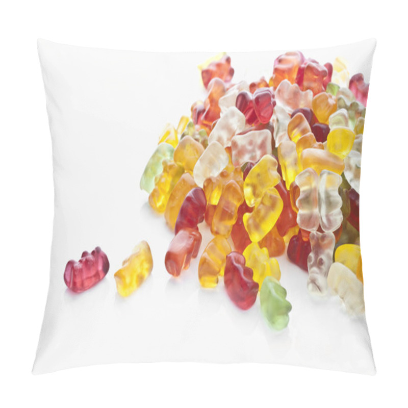 Personality  Many Coloured Fruit Gums, Gummibärchen Pillow Covers