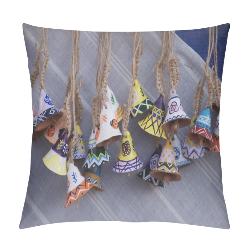 Personality  Terracotta's Painted Little Bells Pillow Covers