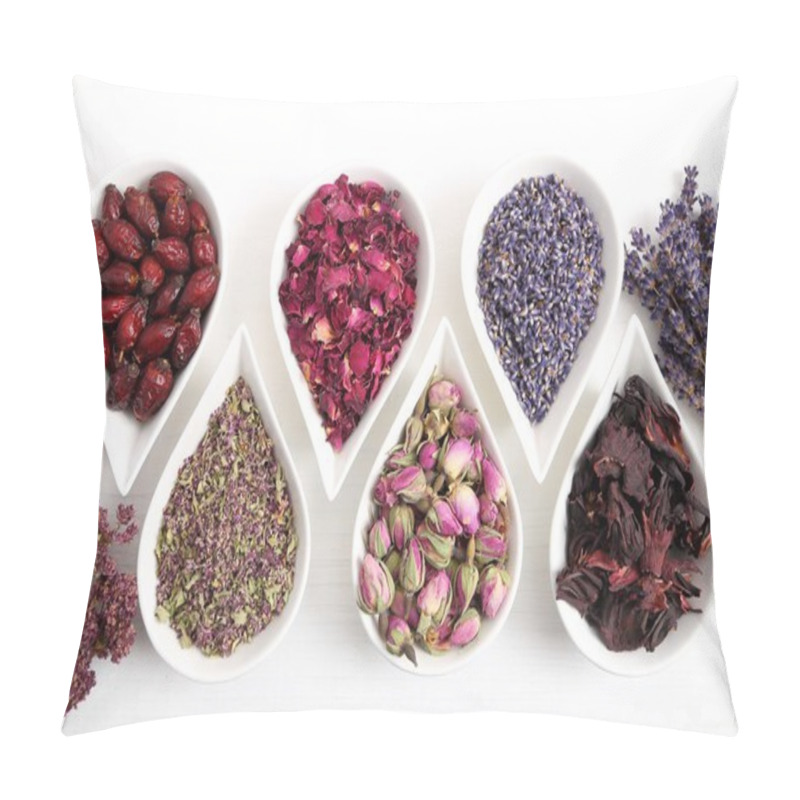 Personality  Flowers For Aromatherapy. Pillow Covers