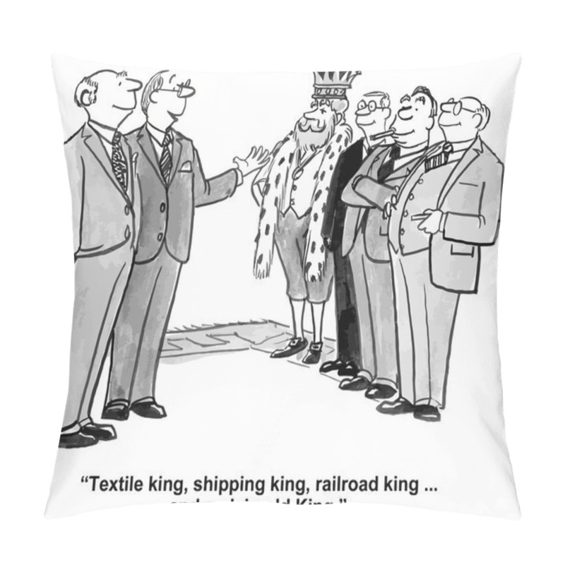 Personality  Four Kings Pillow Covers