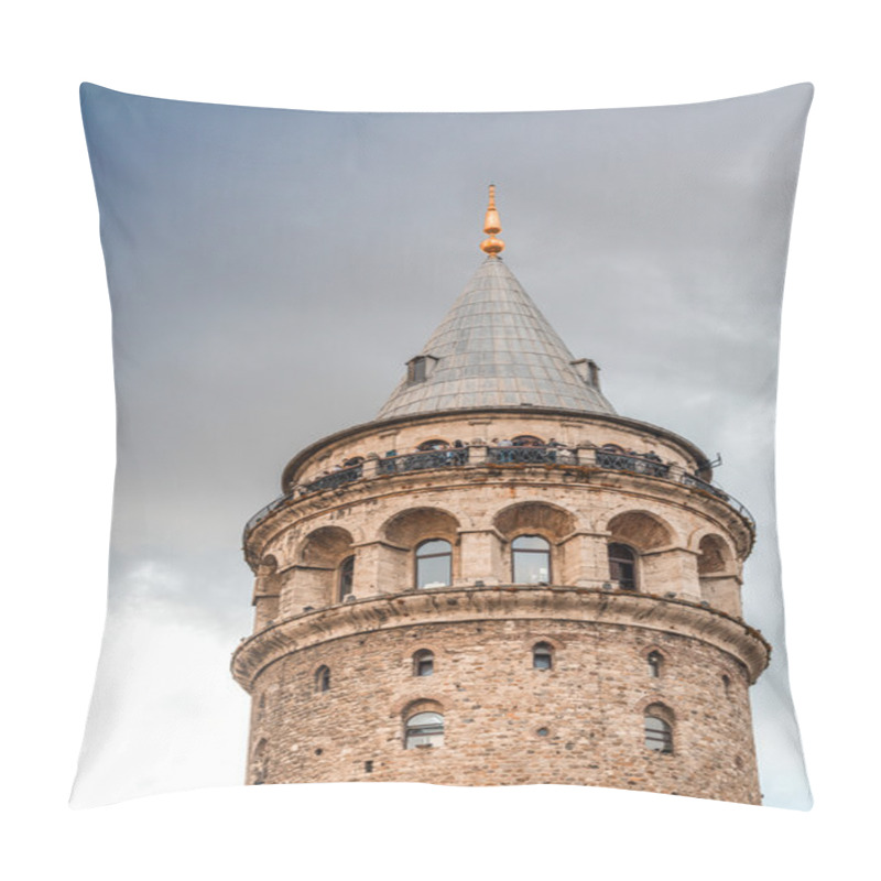 Personality  The Galata Tower, Beyoglu - Istanbul Pillow Covers