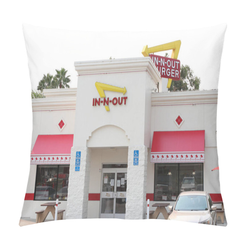 Personality  Lawndale CA Sept 15, 2020In-N-Out Burger Is An American Regional Chain Of Fast Food Restaurants With Locations Primarily In California And The Southwest. Pillow Covers