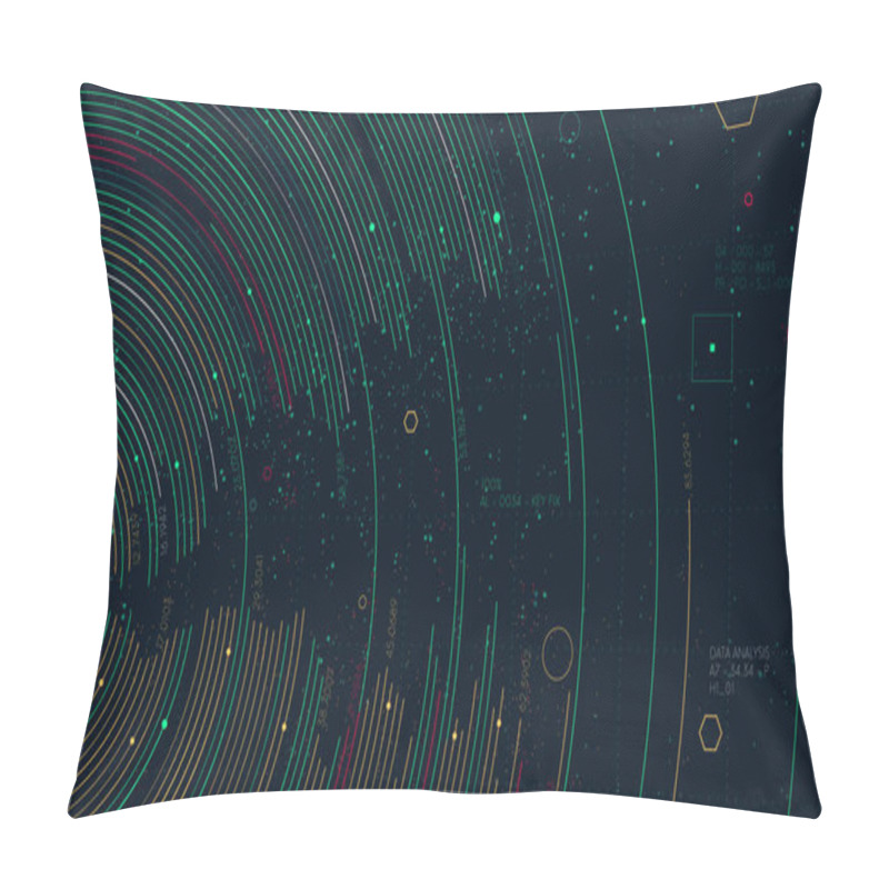 Personality  Algorithms Big Data  Visualization Technologies, Information Cir Pillow Covers