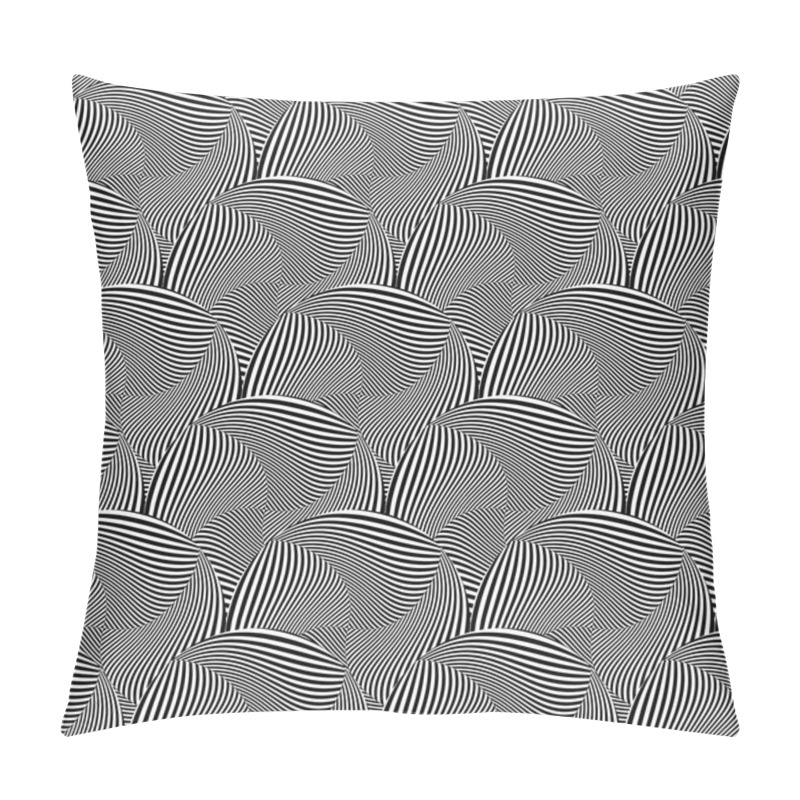 Personality  Abstract Pattern With Circles Pillow Covers