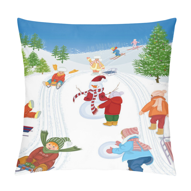 Personality  Winter Holidays Pillow Covers