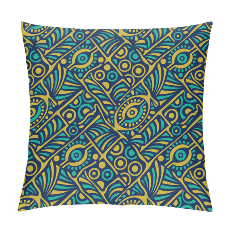 Personality  Seamless Tribal Vector Pattern Pillow Covers