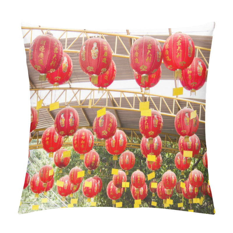 Personality  Group Of Chinese Lanterns Pillow Covers