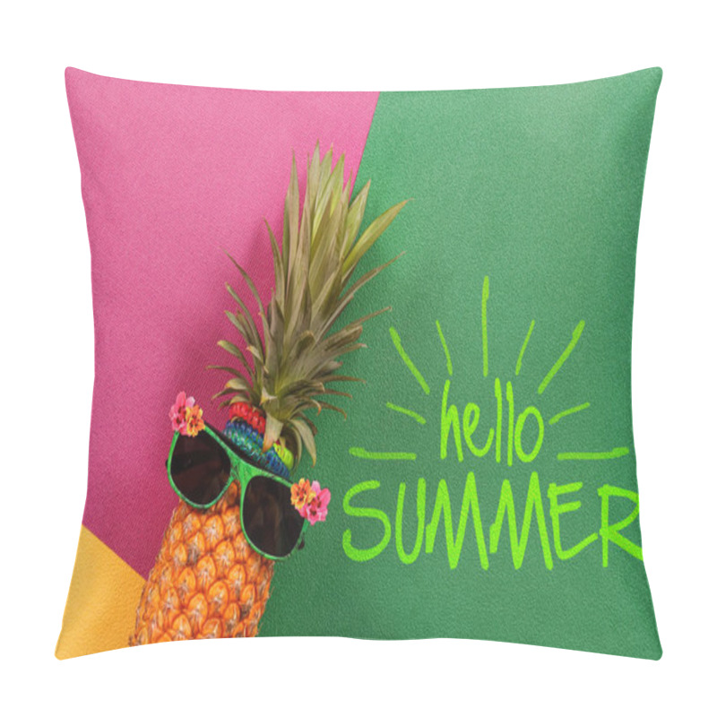 Personality  Summer And Holiday Concept.Hipster Pineapple Fashion Accessories Pillow Covers