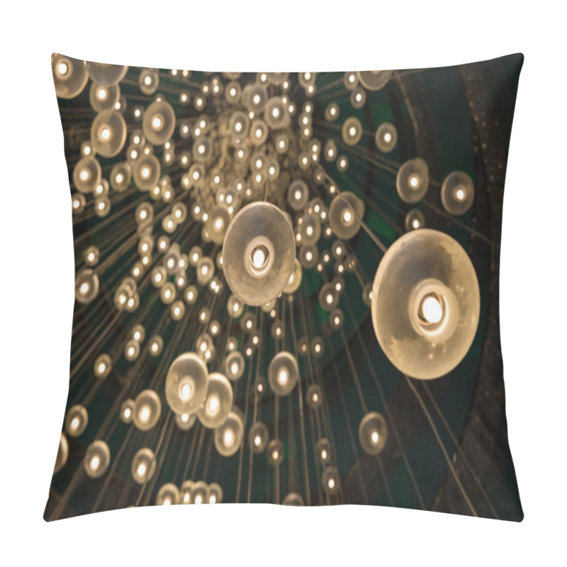 Personality  Background With Light Bulbs Pillow Covers