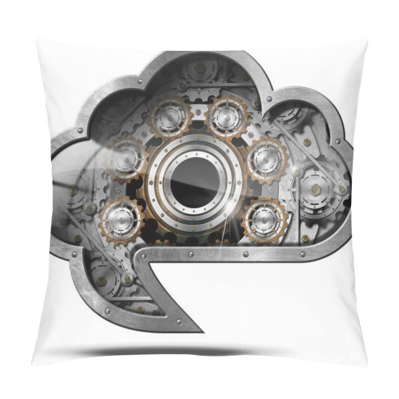 Personality  Cloud Computing With Metal Gears Pillow Covers