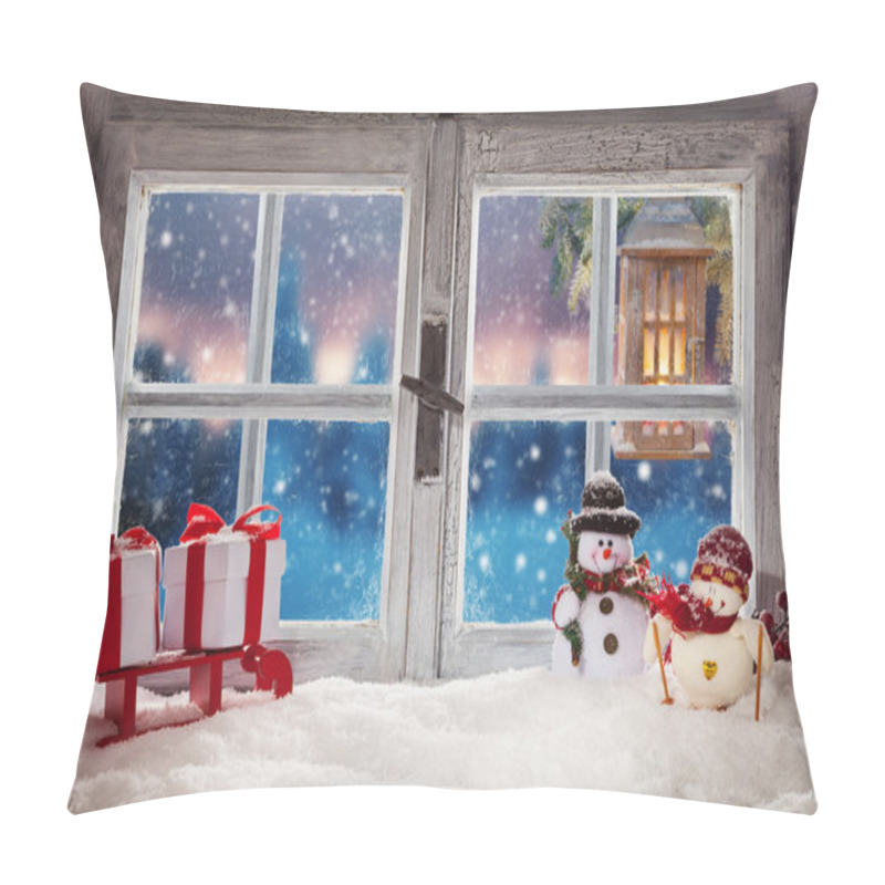 Personality  Atmospheric Christmas Window Sill Decoration Pillow Covers