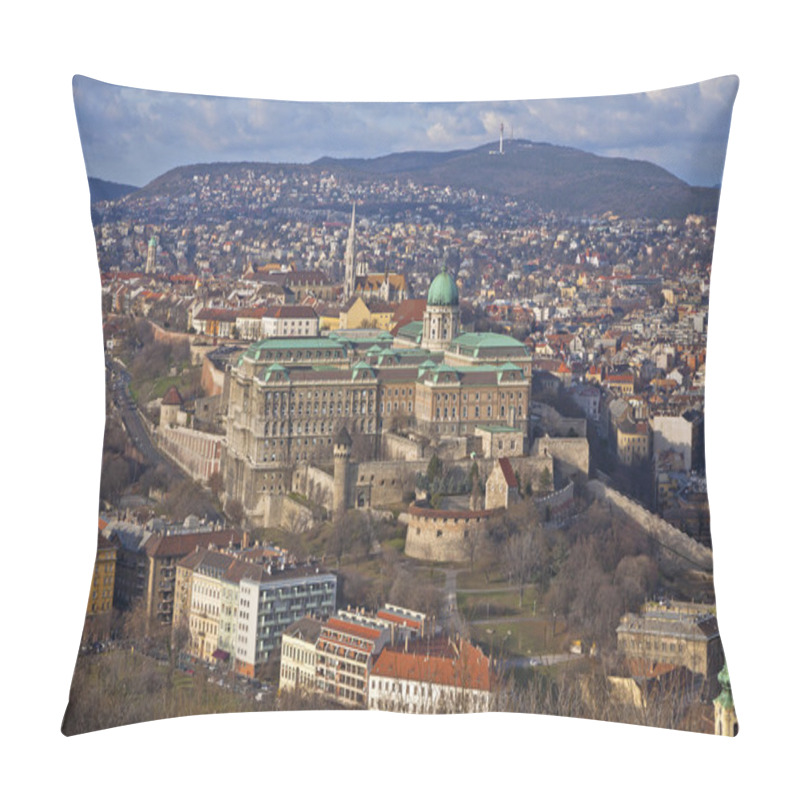 Personality  Buda Castle District, Budapest, Hungary Pillow Covers