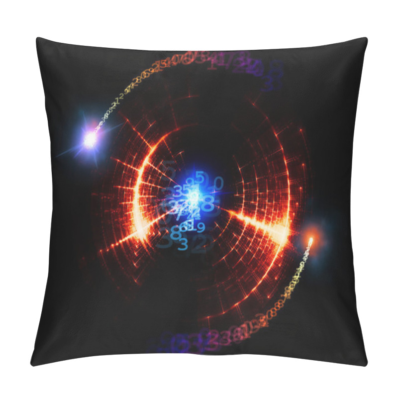 Personality  Creation By Numbers Pillow Covers