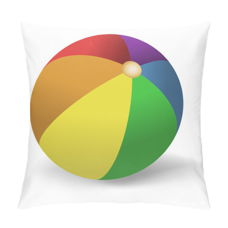 Personality  Beach Ball Pillow Covers