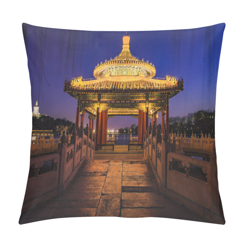 Personality  Five Dragon Pavilion In Beihai Park, Beijing, China Pillow Covers