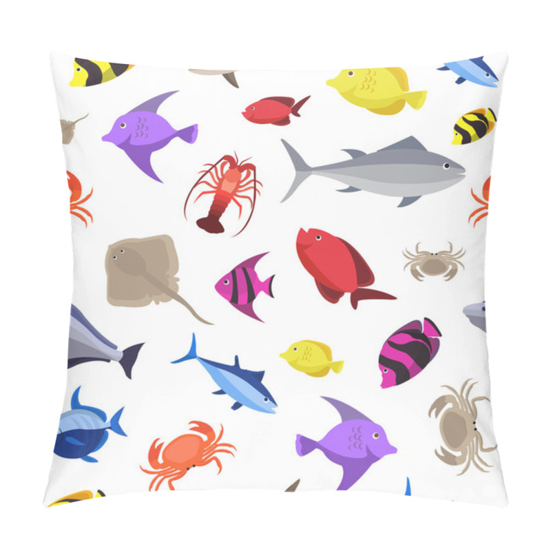 Personality  Marine Life Pattern Pillow Covers