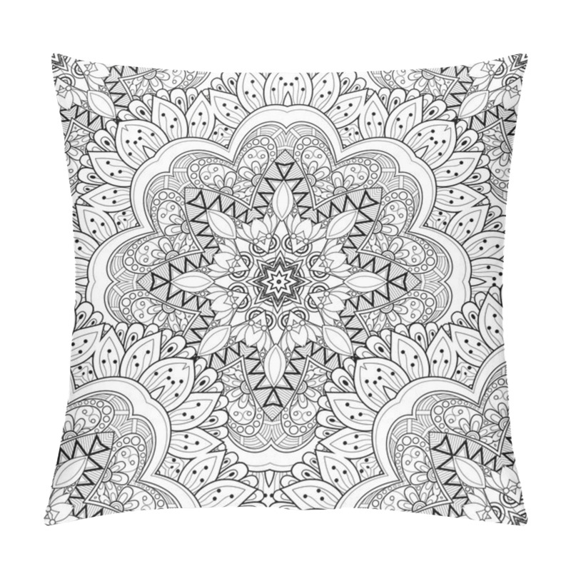 Personality  Abstract  Monochrome Ornament Pattern Pillow Covers