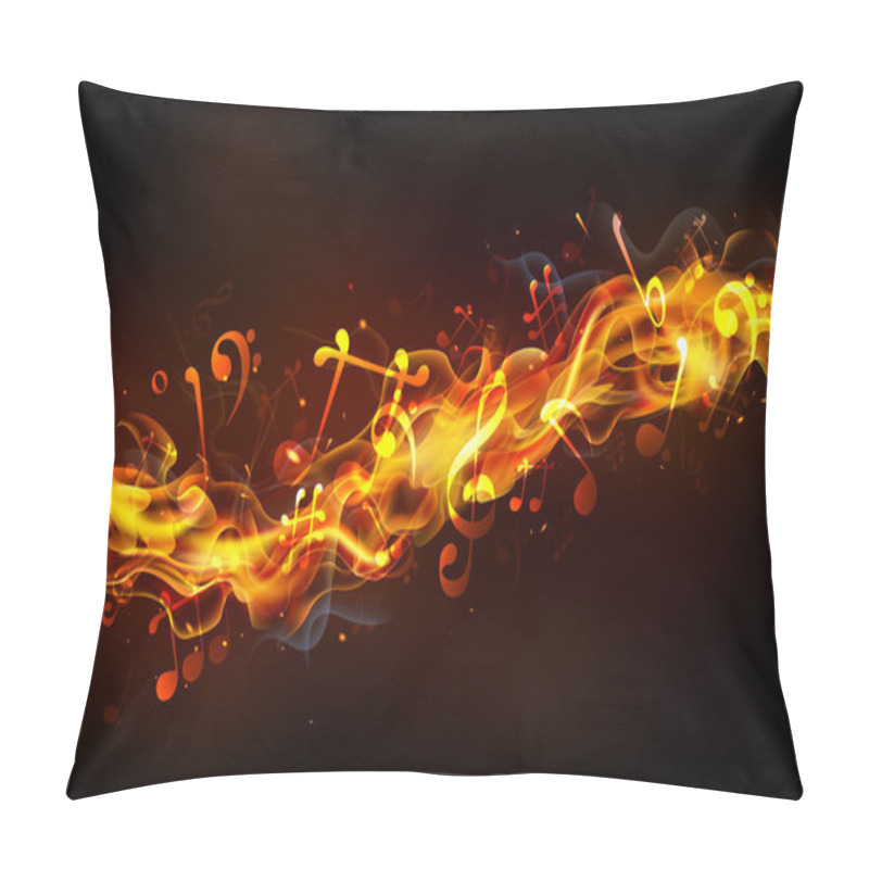 Personality  Fiery Music Pillow Covers