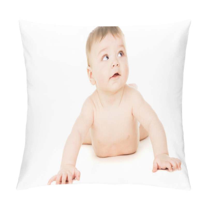 Personality  Beautiful Little Baby, Crawling Pillow Covers