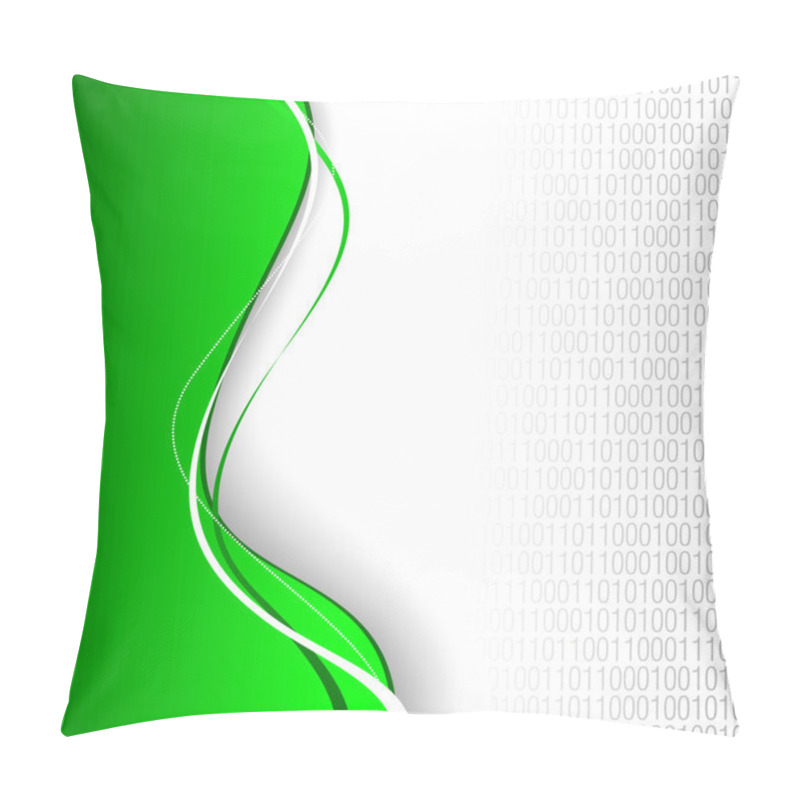 Personality  Digitall Background. Pillow Covers