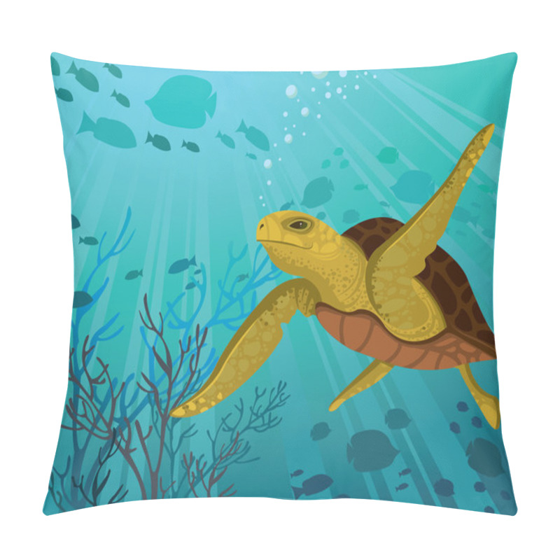 Personality  Sea Turtle Pillow Covers