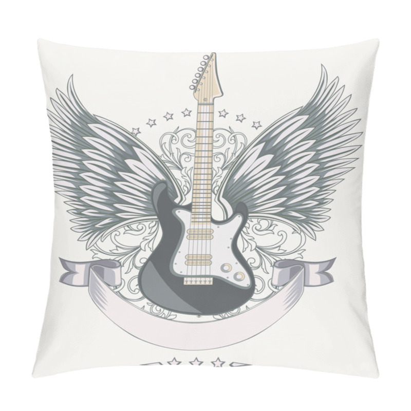 Personality  Rock Star Emblem Pillow Covers