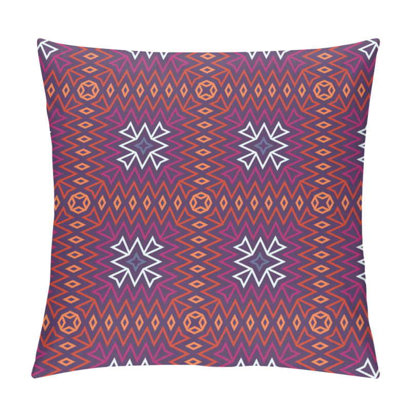 Personality  Abstract Ethnic Vector Seamless Background Pillow Covers