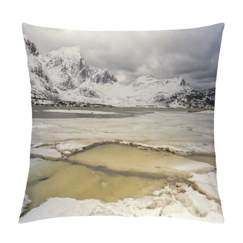 Personality  Flakstadoya - Lofoten Islands, Norway Pillow Covers