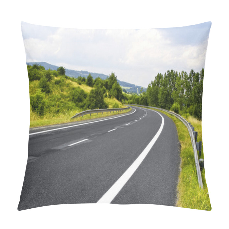 Personality  Mountain Road Pillow Covers